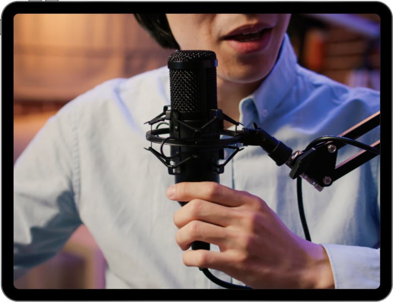 podcast host